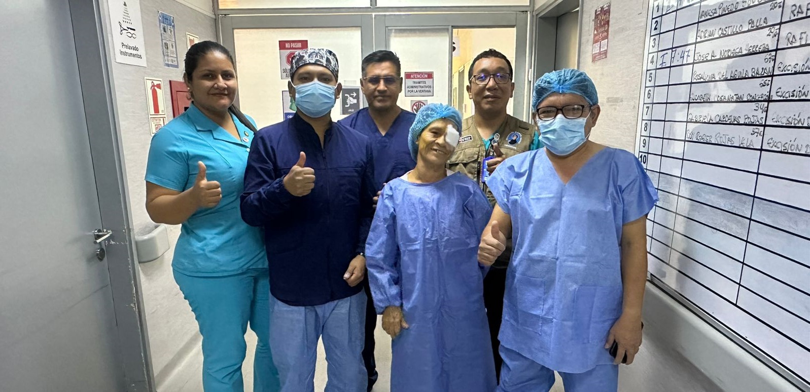 HOSPITAL SANTA GEMA INICIA OPERACIONES DE PTERIGIÓN (CARNOSIDAD)